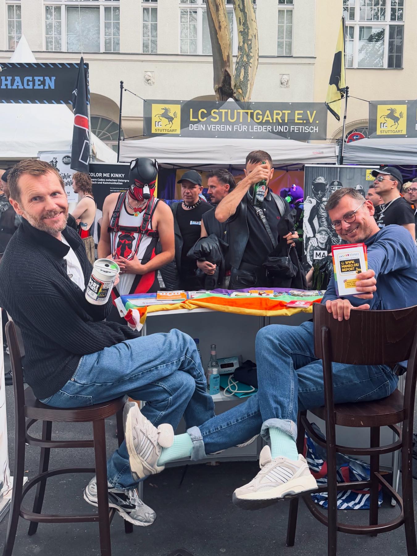 MANEO zeigt Präsenz auf dem Folsom Straßenfest